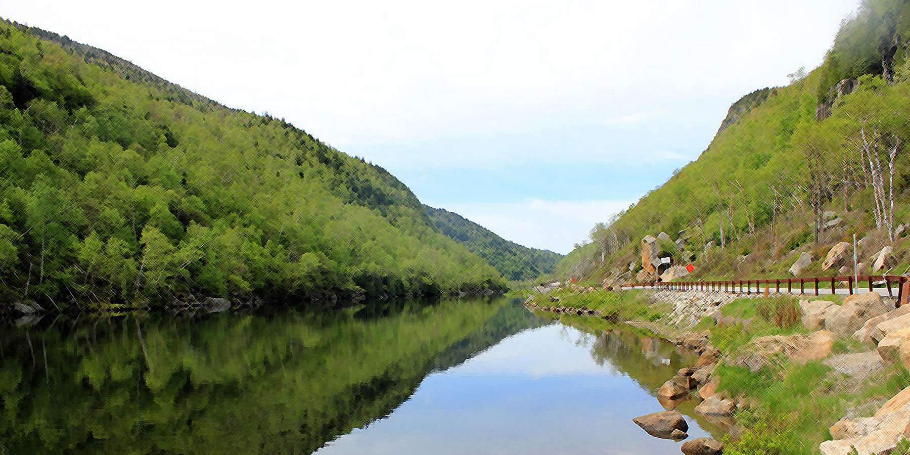 A photo of the Adirondack Mountains in Adirondack, New York A photo of the Adirondack Mountains in Adirondack, New York