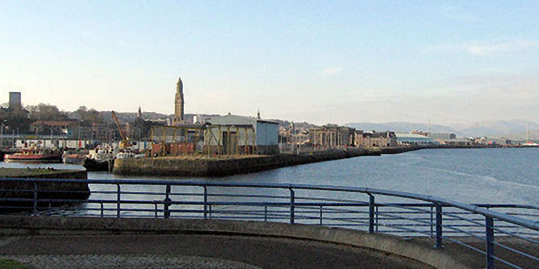 Photo of the Waterfront in Greenock, Pennsylvania Photo of the Waterfront in Greenock, Pennsylvania