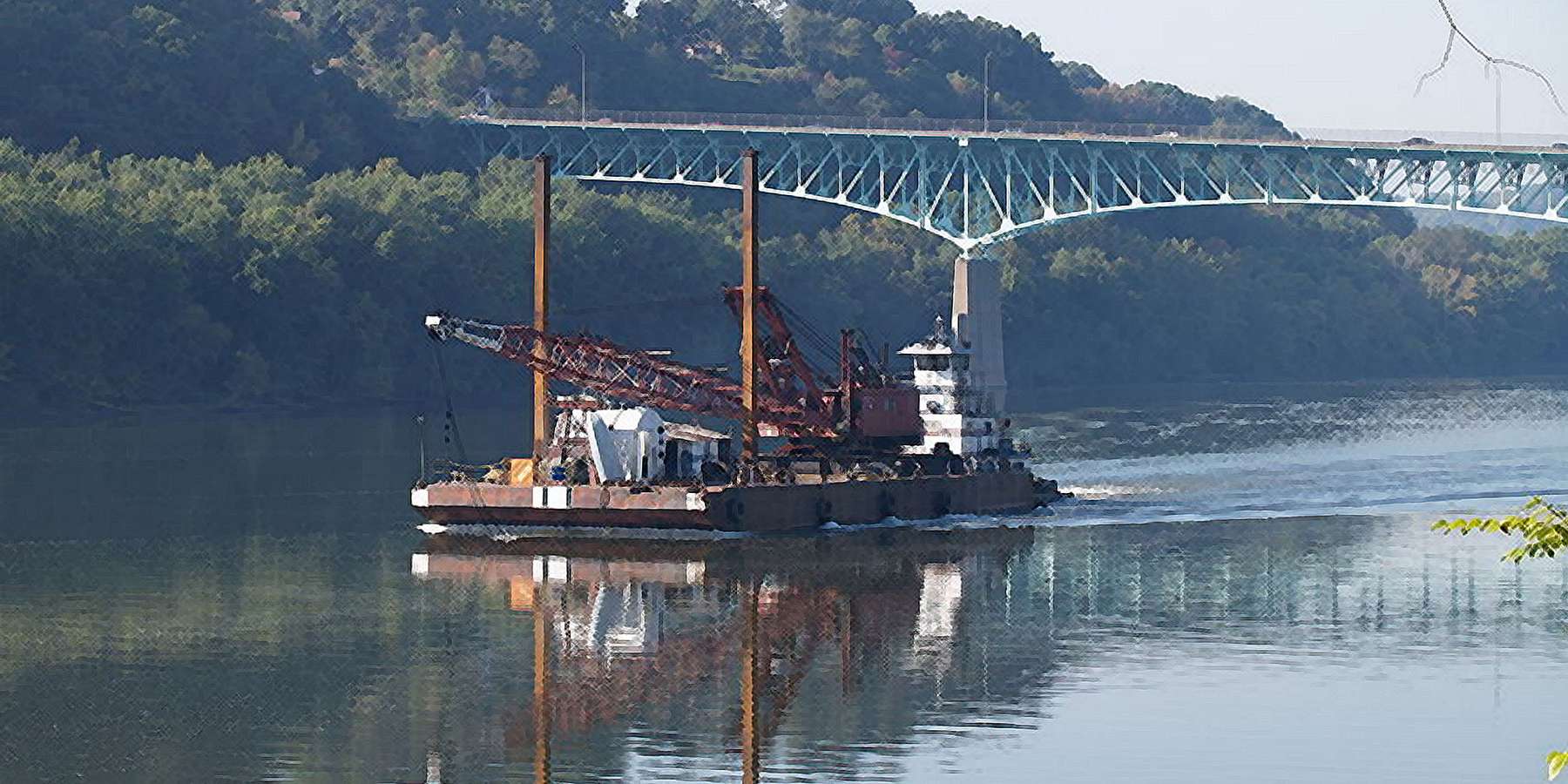 Photo of the Allegheny River in Tarentum, Pennsylvania Photo of the Allegheny River in Tarentum, Pennsylvania