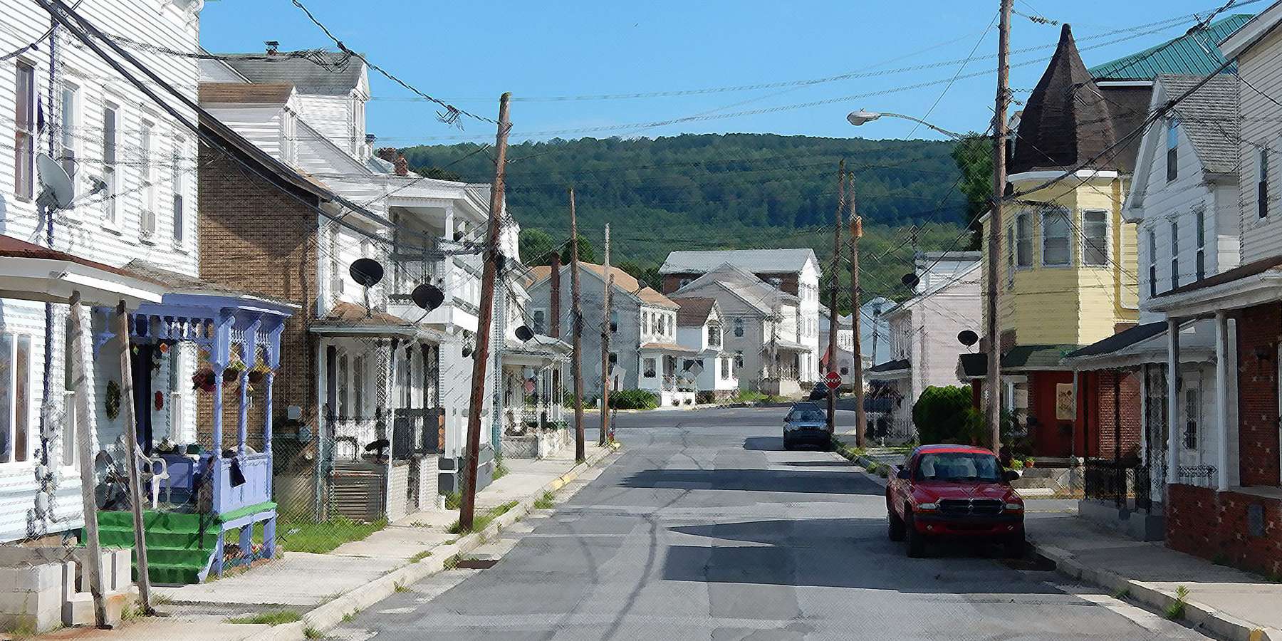 Photo of Main Street in Middleport, Pennsylvania Photo of Main Street in Middleport, Pennsylvania