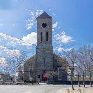 Baptist Church Photo of Baptist Church in Warren, Rhode Island