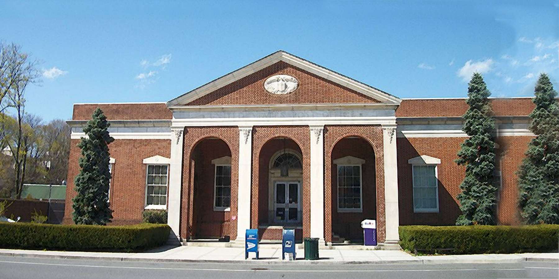 Photo of the United States Post Office in Glen Cove, New York Photo of the United States Post Office in Glen Cove, New York