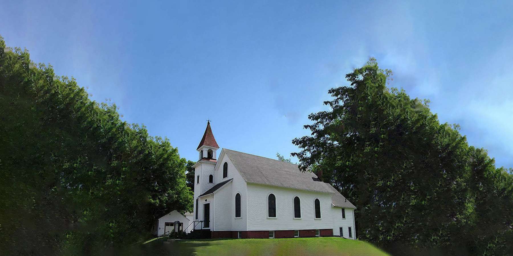 Photo of the Union Chapel in West Millbury, Massachusetts Photo of the Union Chapel in West Millbury, Massachusetts