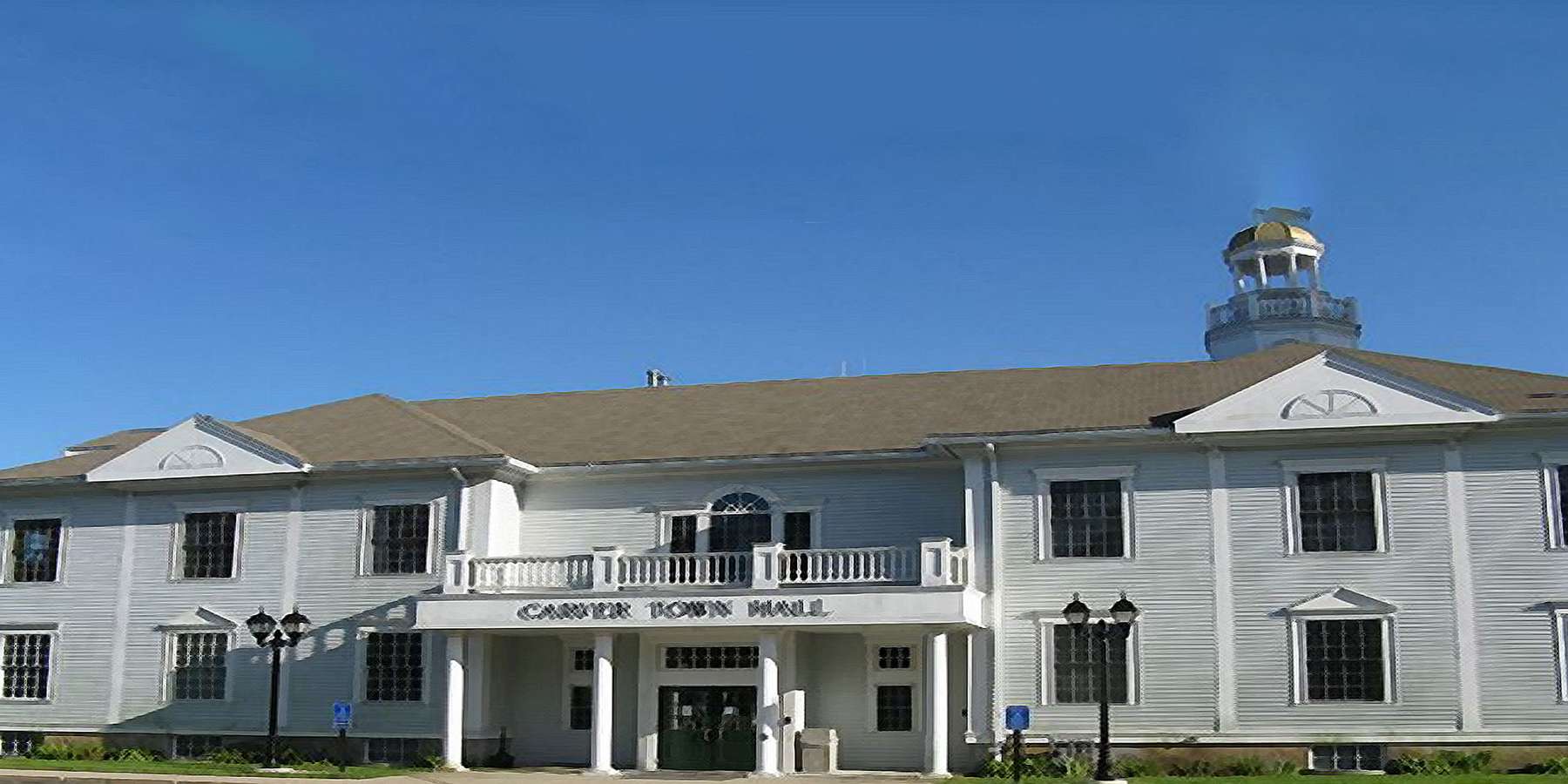 Photo of Town Hall in North Carver, Massachusetts Photo of Town Hall in North Carver, Massachusetts