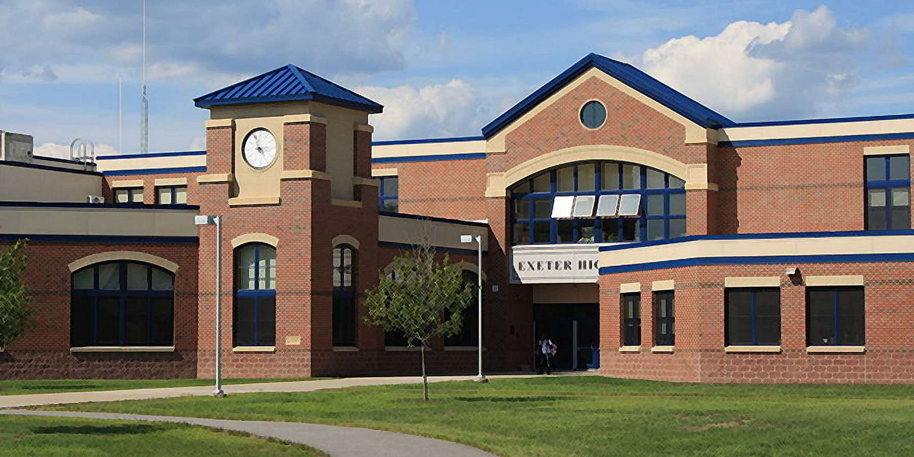 Photo of Exeter High School in Exeter, New Hampshire Photo of Exeter High School in Exeter, New Hampshire