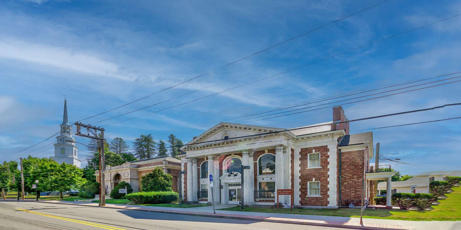 Photo of Danielson Main Street in Danielson, Connecticut Photo of Danielson Main Street in Danielson, Connecticut