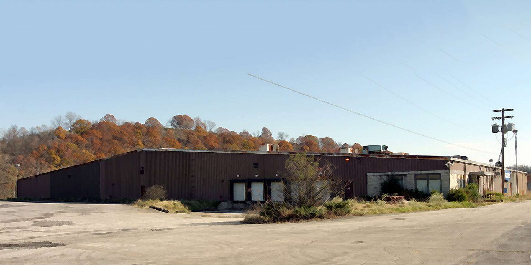A Photo of the Industrial Park in Smock, Pennsylvania A Photo of the Industrial Park in Smock, Pennsylvania