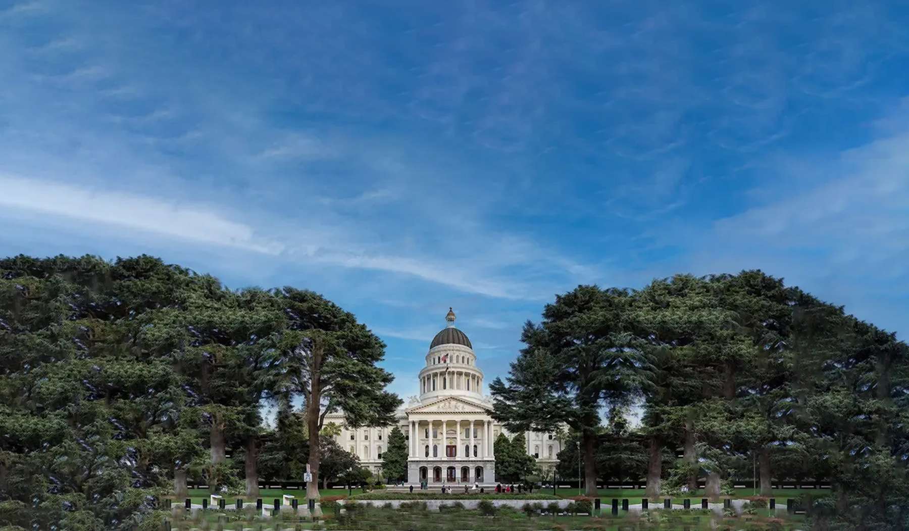 Photo of a state capitol in California, Pennsylvania Photo of a state capitol in California, Pennsylvania
