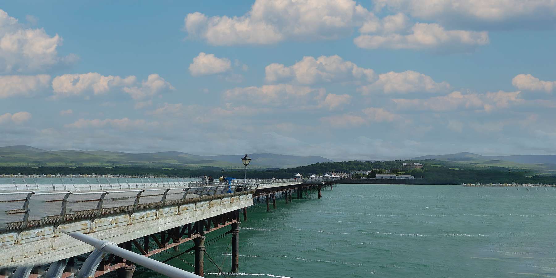 Photo of Bangor Pier in North Bangor, New York Photo of Bangor Pier in North Bangor, New York