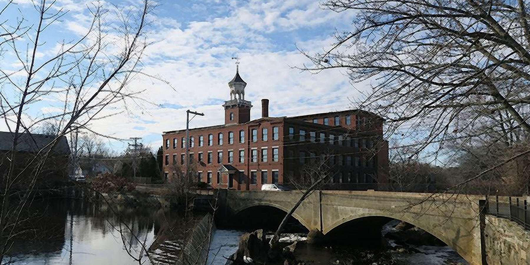 Photo of Old Talbot Mills in Billerica, Massachusetts Photo of Old Talbot Mills in Billerica, Massachusetts
