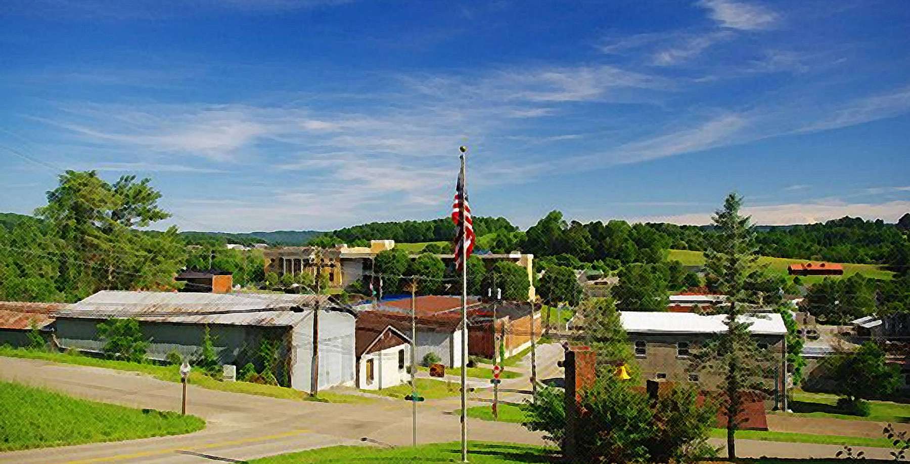 Photo of a street park in Jonesville, Vermont Photo of a street park in Jonesville, Vermont
