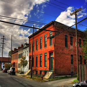 Main Street Photo of Main Street in Lawrenceville, New York