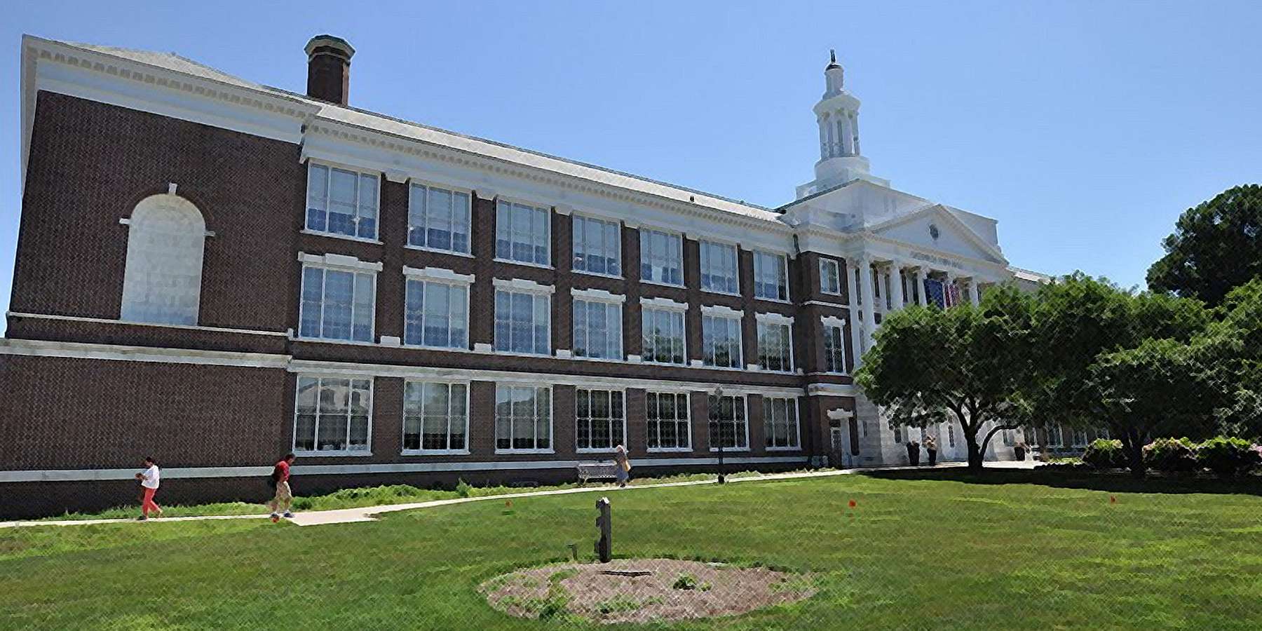 Photo of a town hall in Greenwich, Connecticut Photo of a town hall in Greenwich, Connecticut