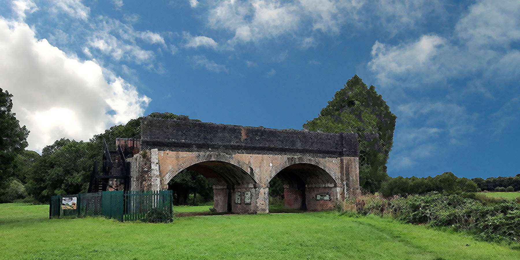 Photo of the Old Railway Bridge, Blandford, Massachusetts Photo of the Old Railway Bridge, Blandford, Massachusetts