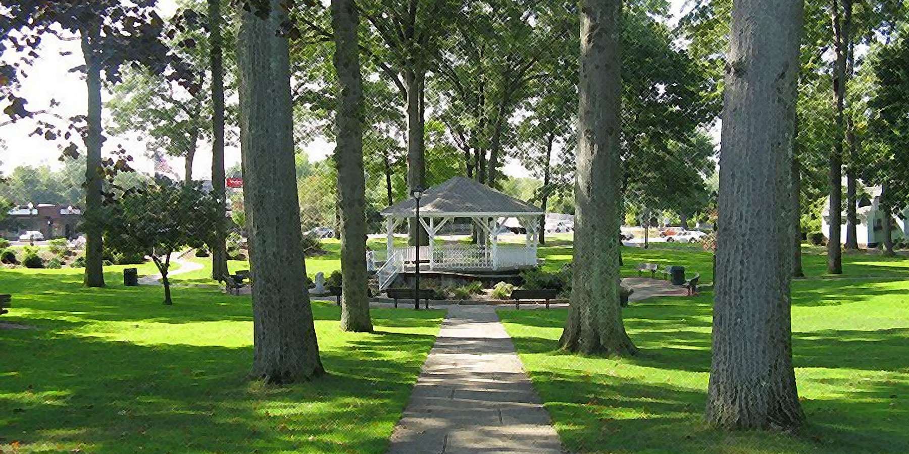 Photo of Ludlow Town Green in Ludlow, Massachusetts Photo of Ludlow Town Green in Ludlow, Massachusetts