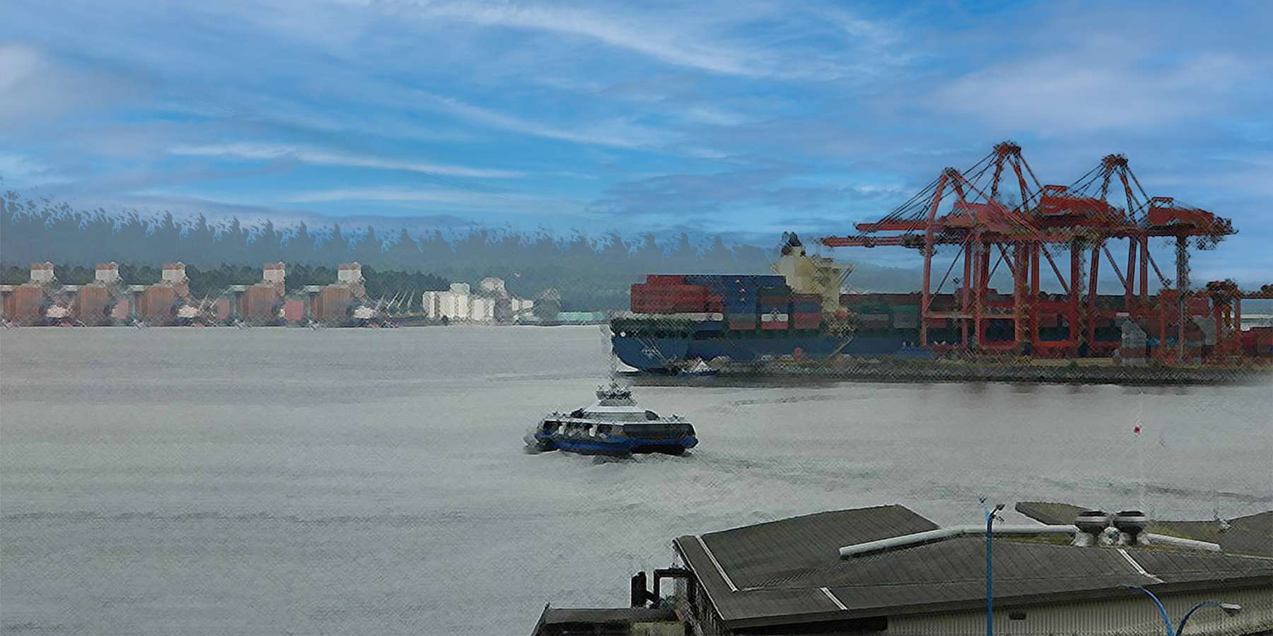 Photo of Vancouver Port in Port Crane, New York Photo of Vancouver Port in Port Crane, New York