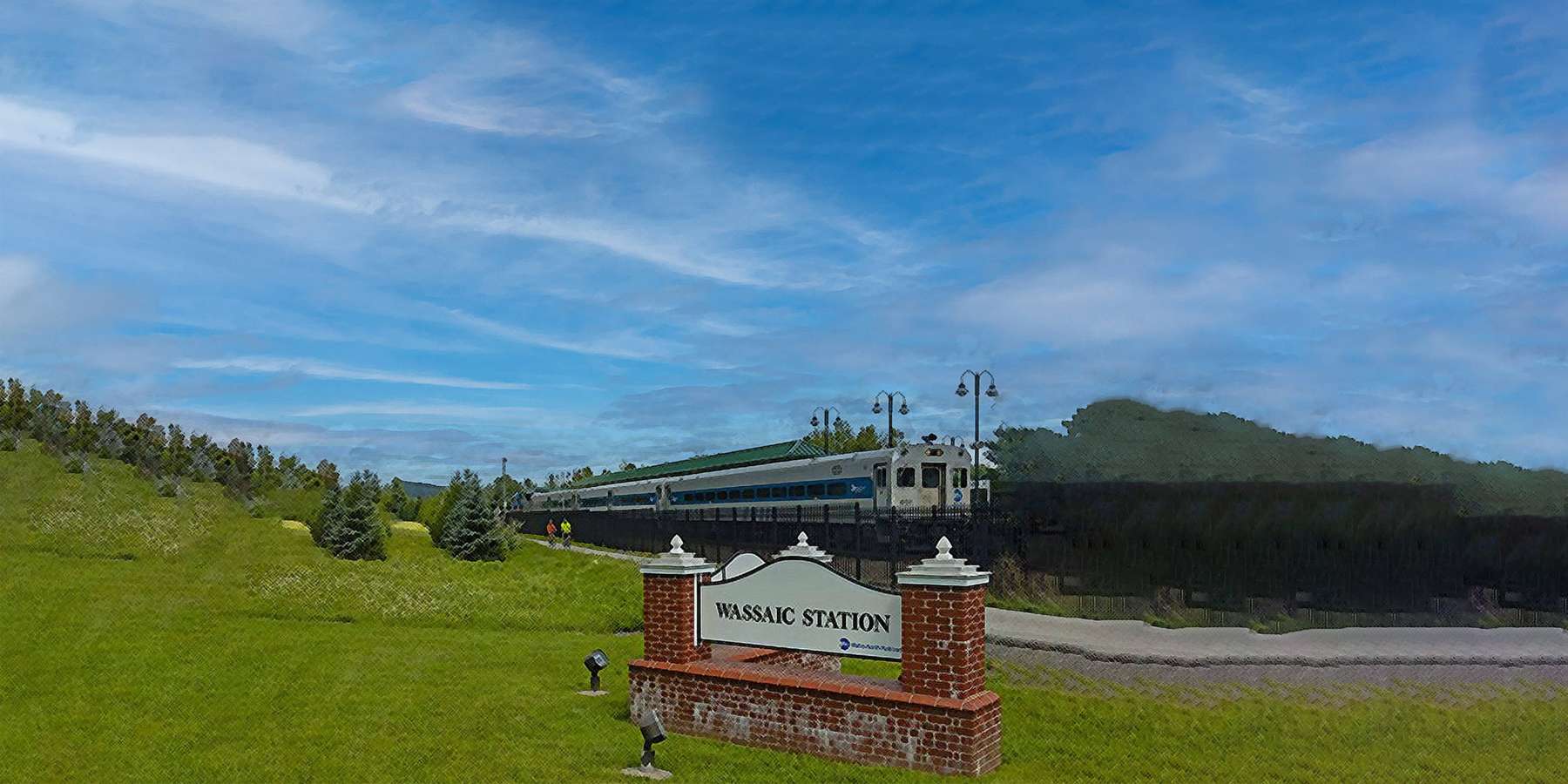 Photo of a train station in Wassaic, New York Photo of a train station in Wassaic, New York