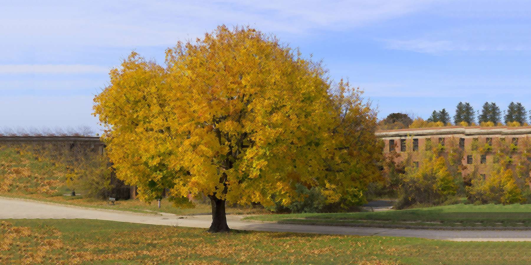 Photo of a park fall near Wingdale, New York Photo of a park fall near Wingdale, New York