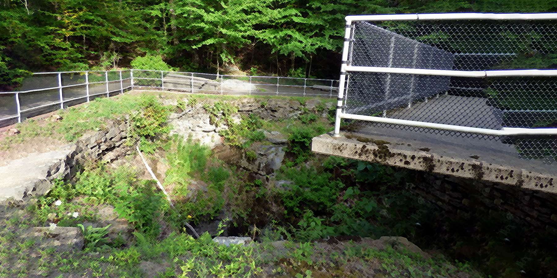 Photo of a Pothole in Archbald, Pennsylvania Photo of a Pothole in Archbald, Pennsylvania