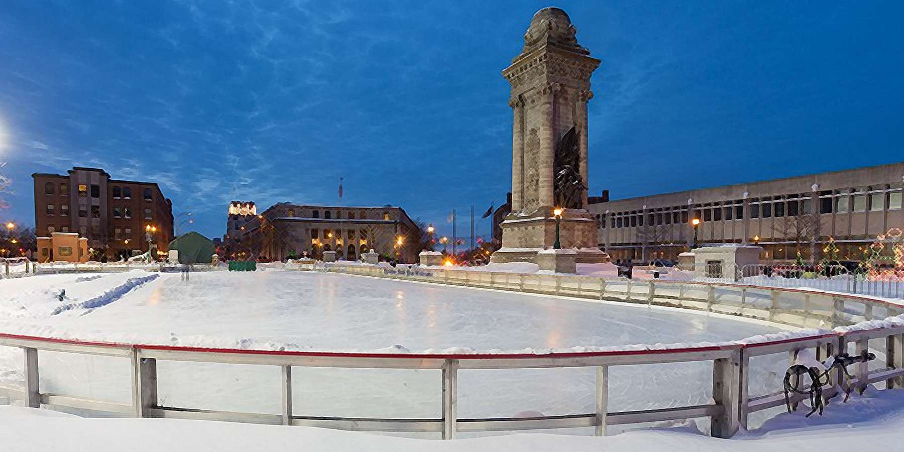Photo of Clinton Square in Clinton, New York Photo of Clinton Square in Clinton, New York