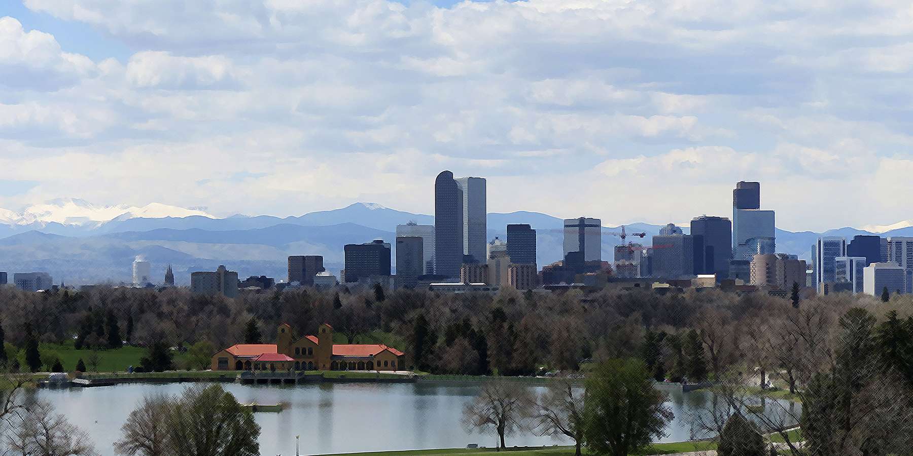 Phot of Downtown Denver in Denver, New York Phot of Downtown Denver in Denver, New York
