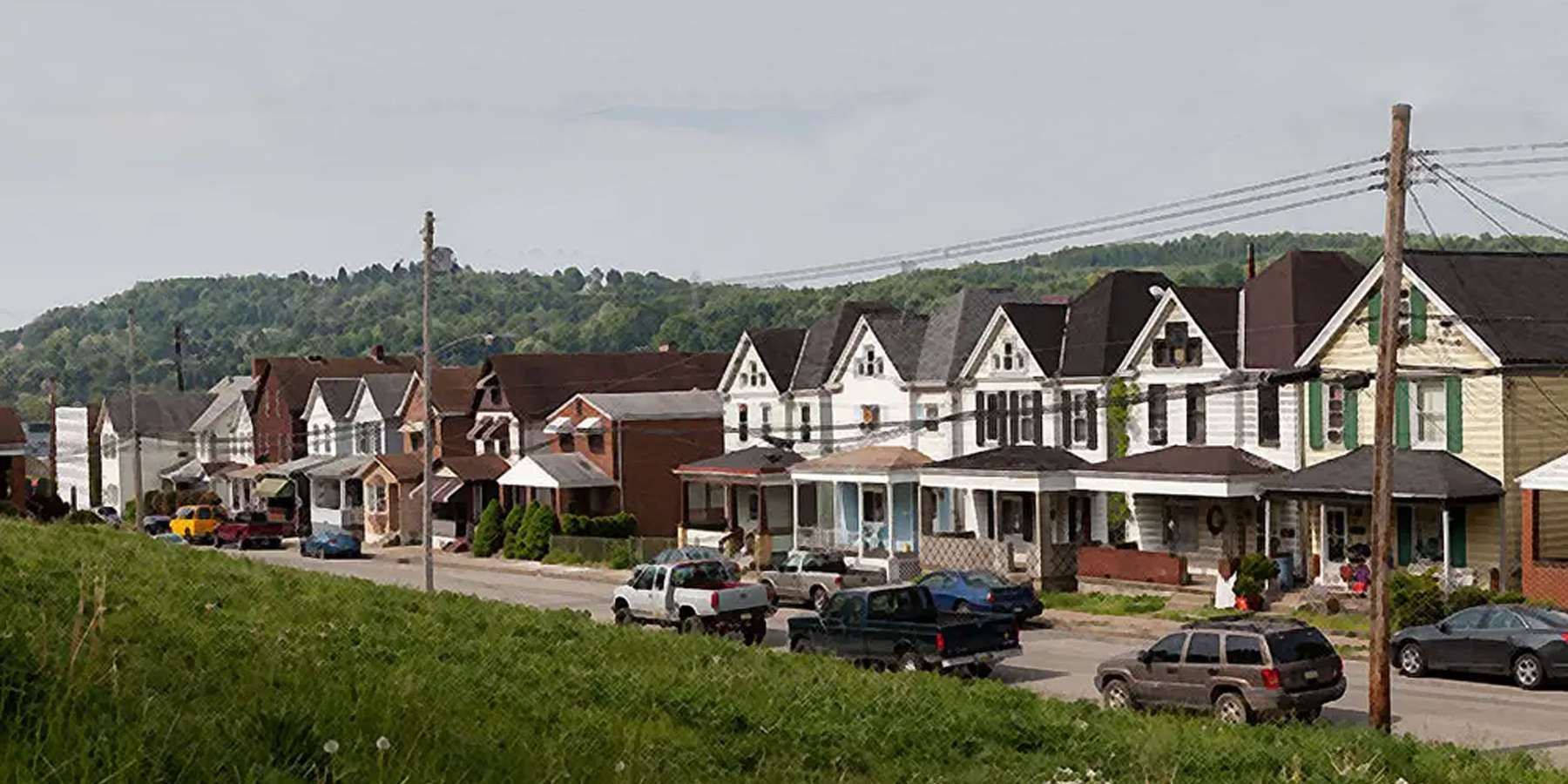 Photo of Ohio Avenue in Glassport, Pennsylvania Photo of Ohio Avenue in Glassport, Pennsylvania