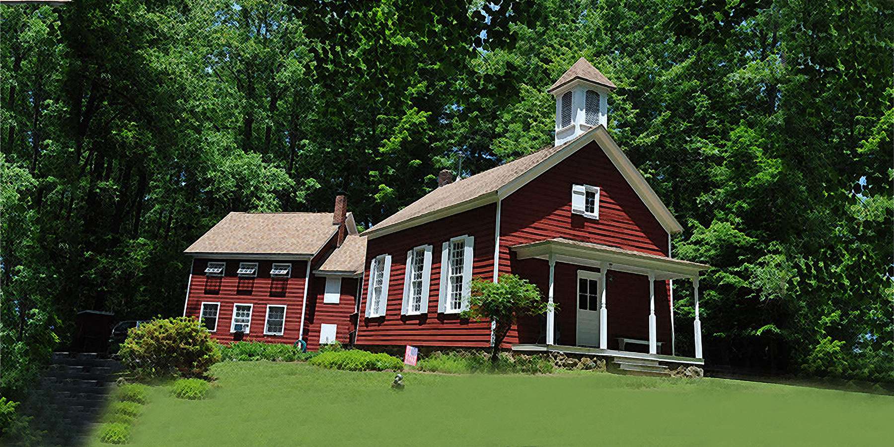Photo of Flocktown Schoolhouse in Long Valley, New Jersey Photo of Flocktown Schoolhouse in Long Valley, New Jersey