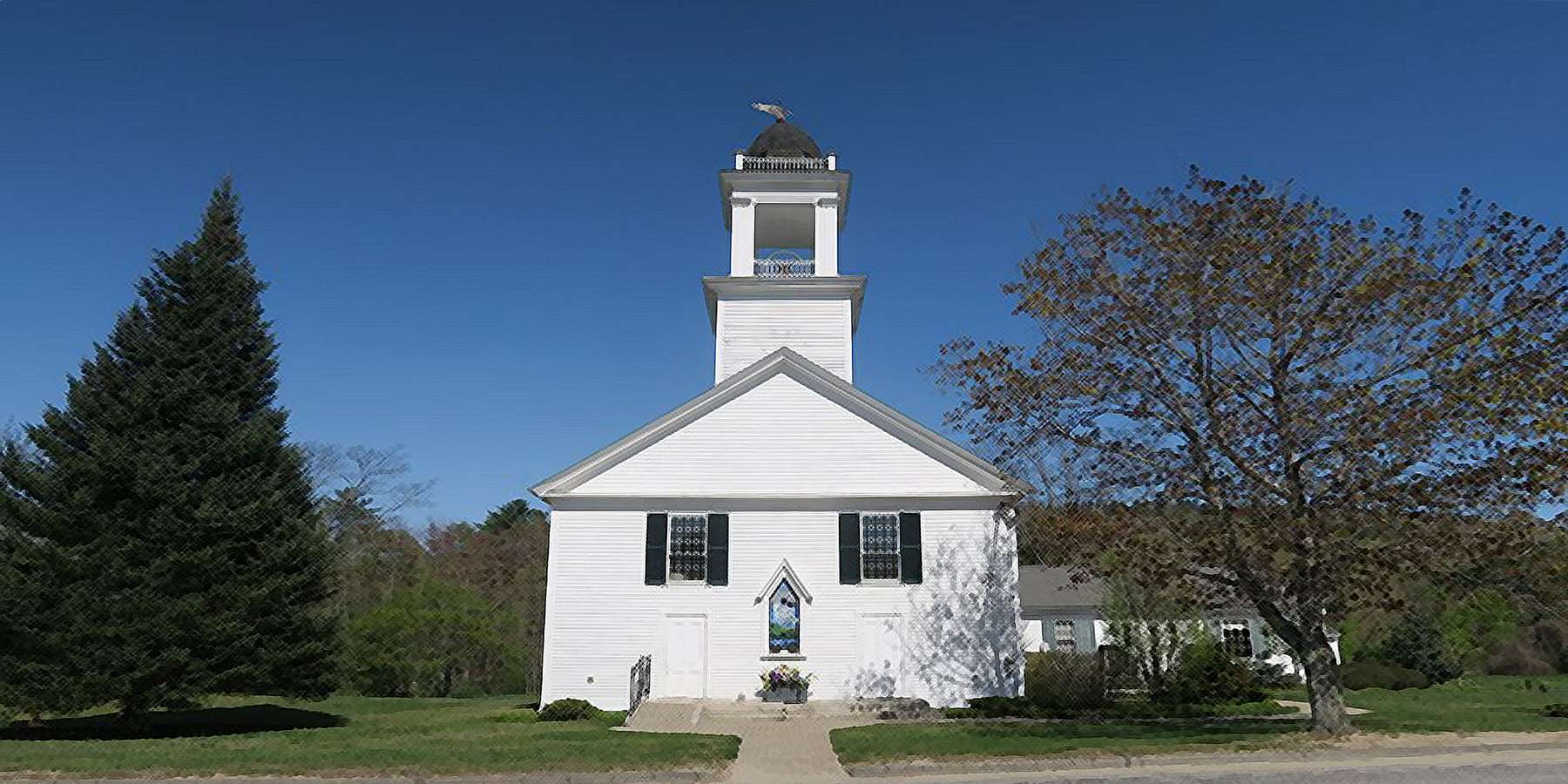Photo of the Village Church in Casco, Maine Photo of the Village Church in Casco, Maine