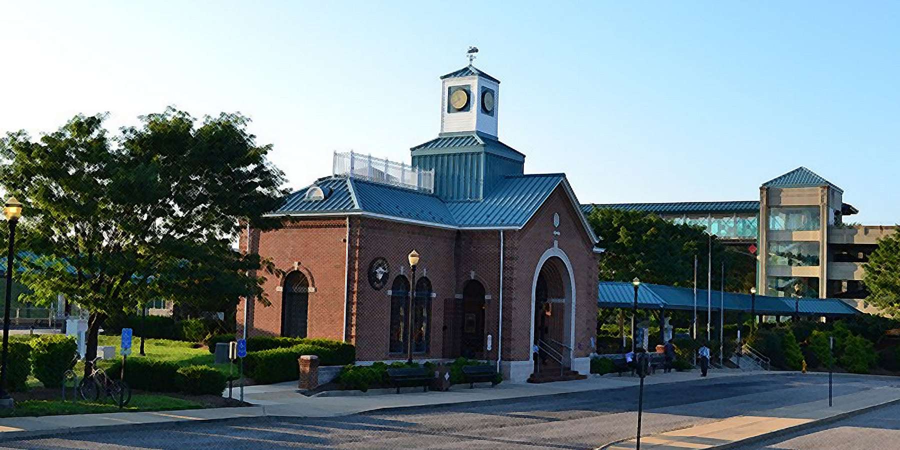 Photo of Virginia Railway Station in Woodbridge, Connecticut Photo of Virginia Railway Station in Woodbridge, Connecticut
