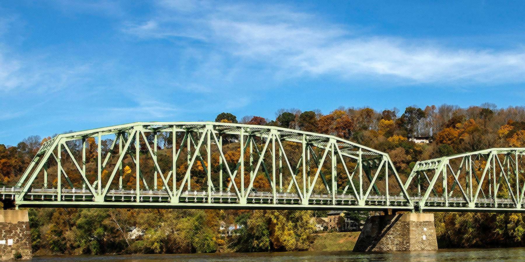 Photo of Milford Bridge, Upper Black Eddy, Pennsylvania Photo of Milford Bridge, Upper Black Eddy, Pennsylvania