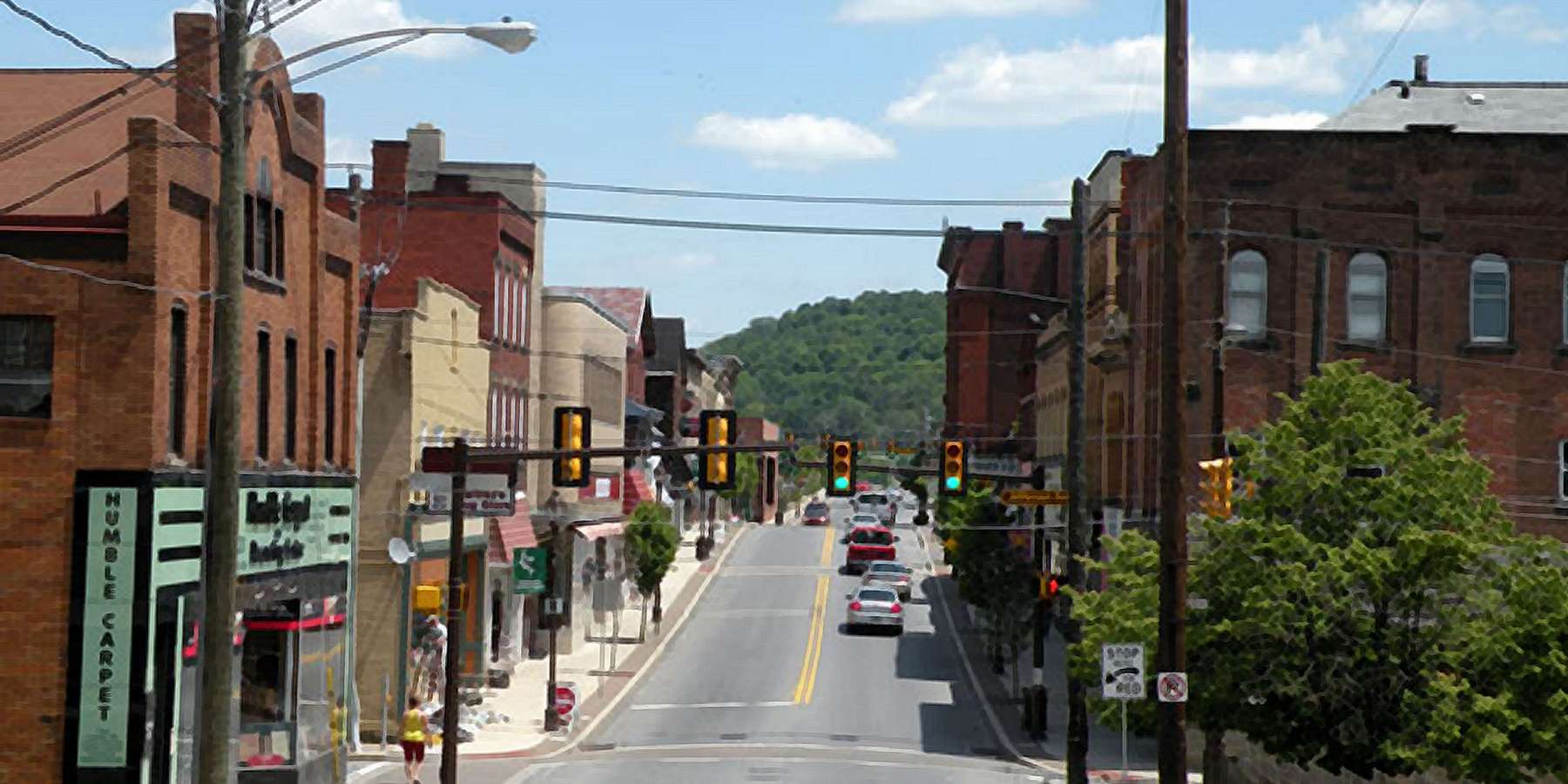 Photo of Main Street in Canonsburg, Pennsylvania Photo of Main Street in Canonsburg, Pennsylvania