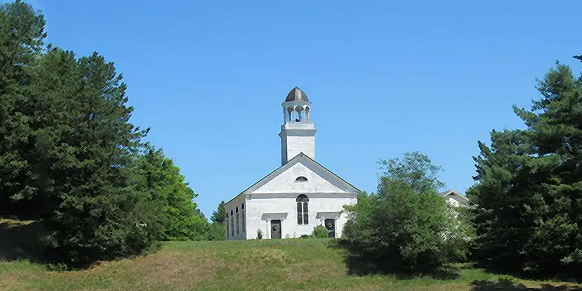 Photo of the Congregational Church in Loudon, New Hampshire