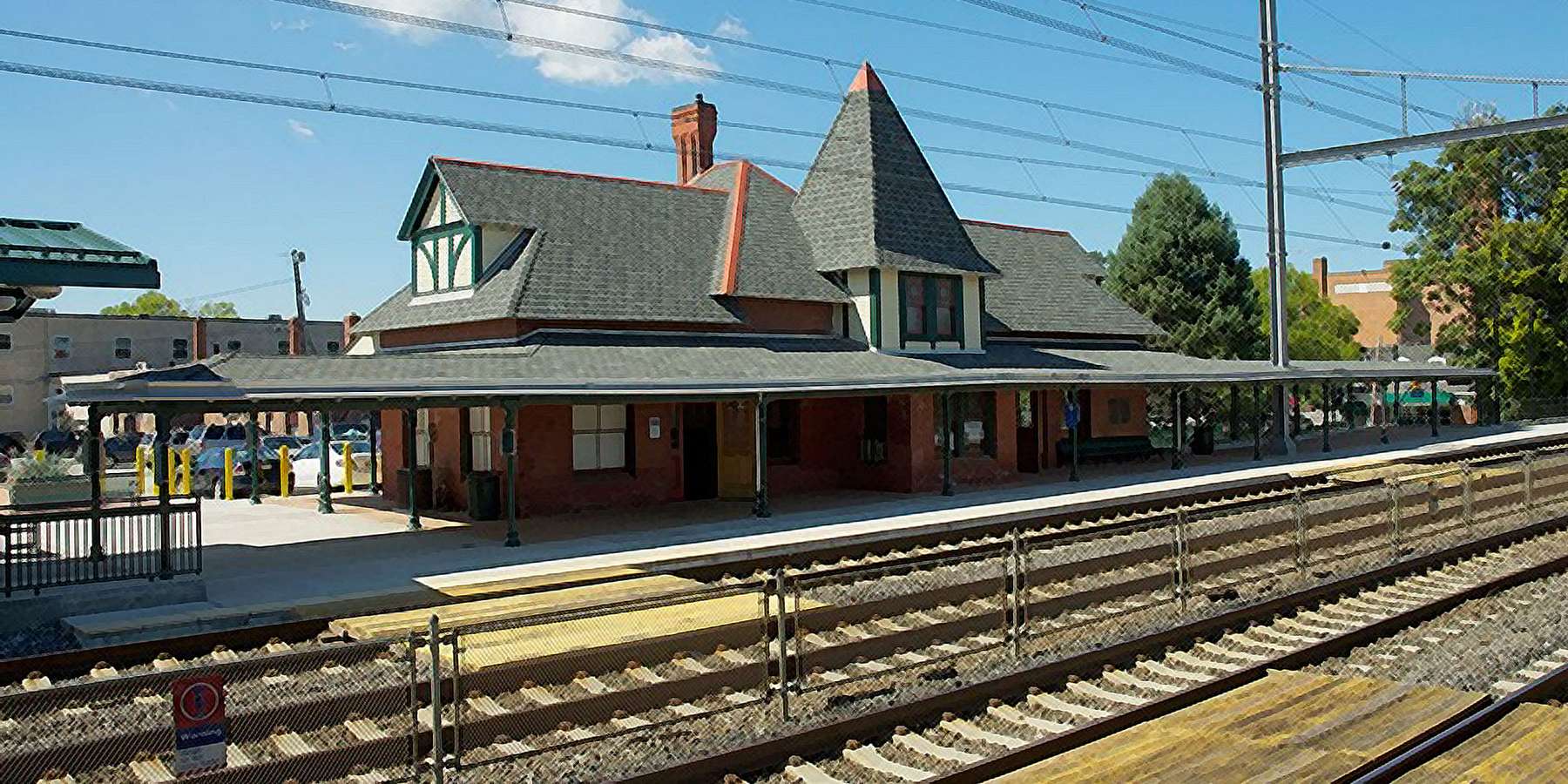 Photo of Wayne Station in Wayne, Pennsylvania Photo of Wayne Station in Wayne, Pennsylvania