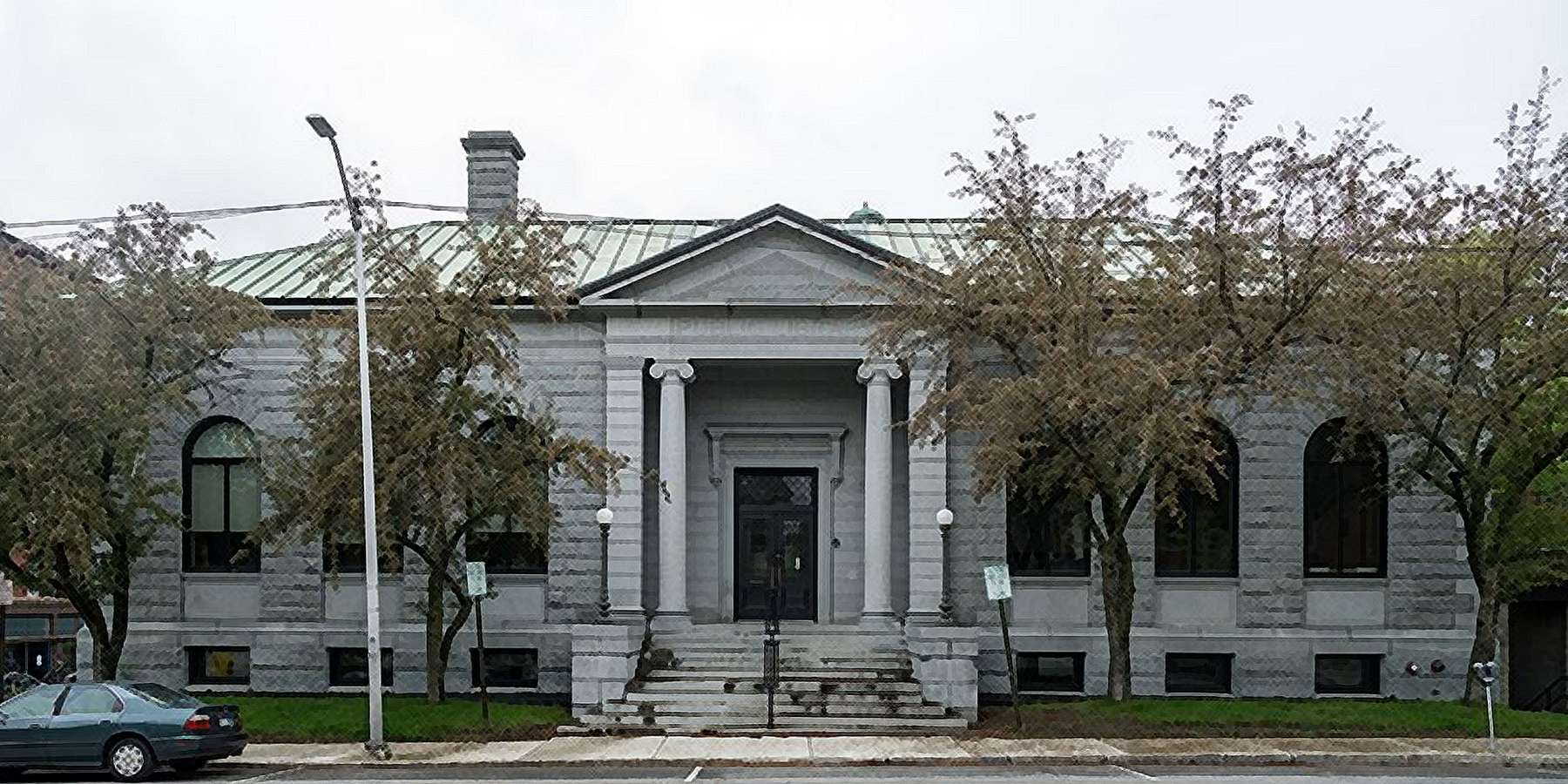 Photo of the Public Library in Lewiston, Maine Photo of the Public Library in Lewiston, Maine