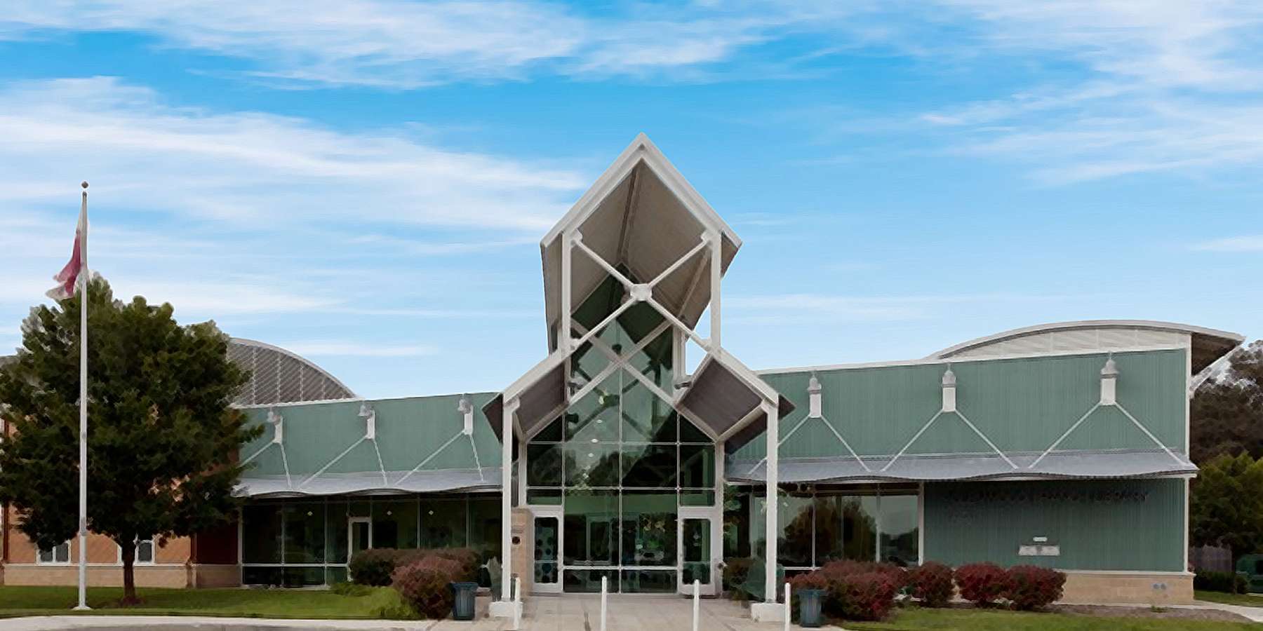 Photo of the Glenwood Branch of the Howard County Library System in Cooksville, Maryland Photo of the Glenwood Branch of the Howard County Library System in Cooksville, Maryland