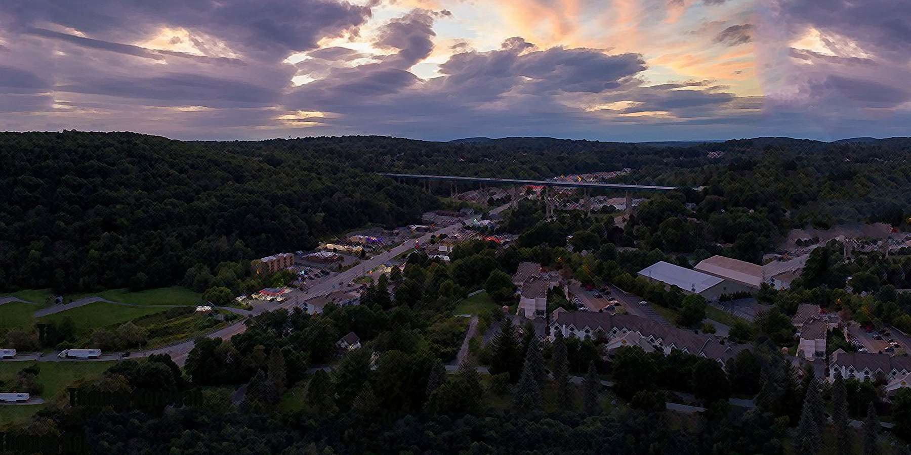 Photo of Freedom Bridge in Clarks Summit, Pennsylvania Photo of Freedom Bridge in Clarks Summit, Pennsylvania