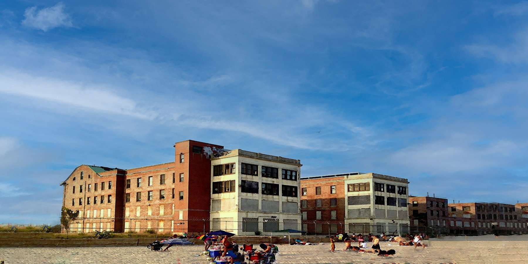 Photo of the hospital in Rockaway, New York Photo of the hospital in Rockaway, New York
