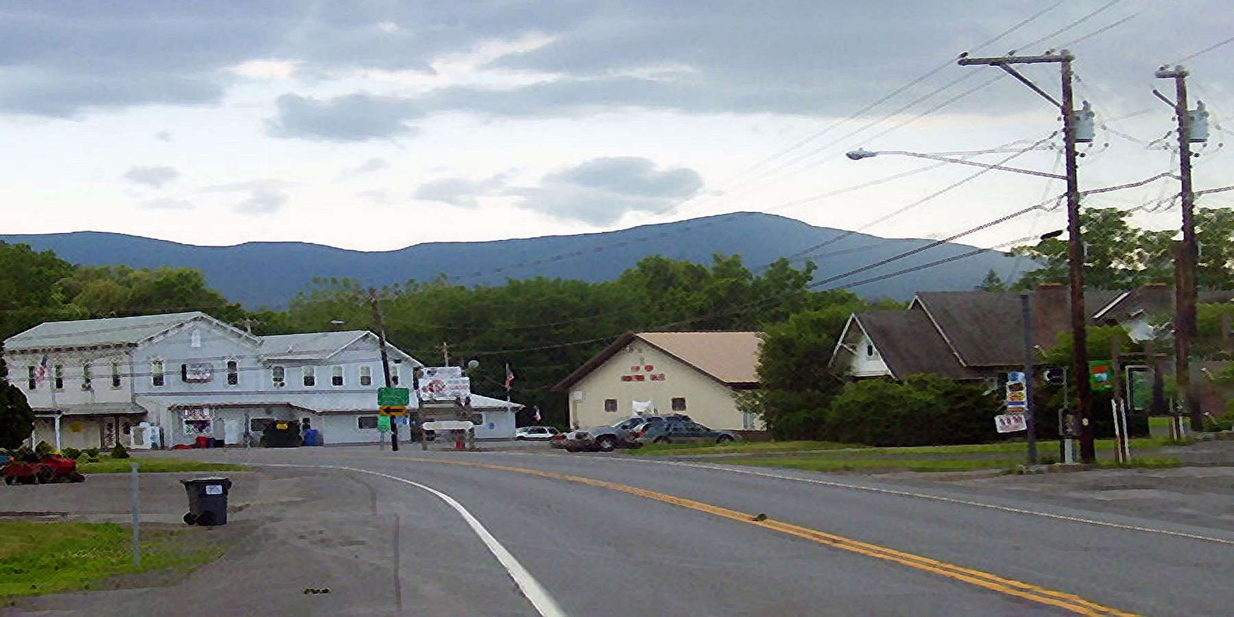 A photo of Downtown Freehold, New York A photo of Downtown Freehold, New York