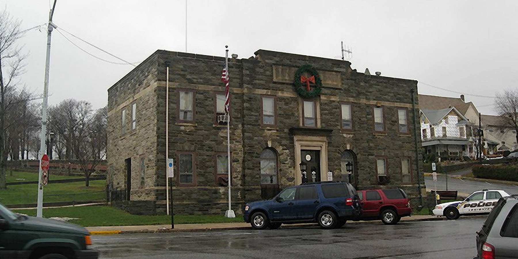 Photo of the Municipal Building in Lehighton, Pennsylvania Photo of the Municipal Building in Lehighton, Pennsylvania