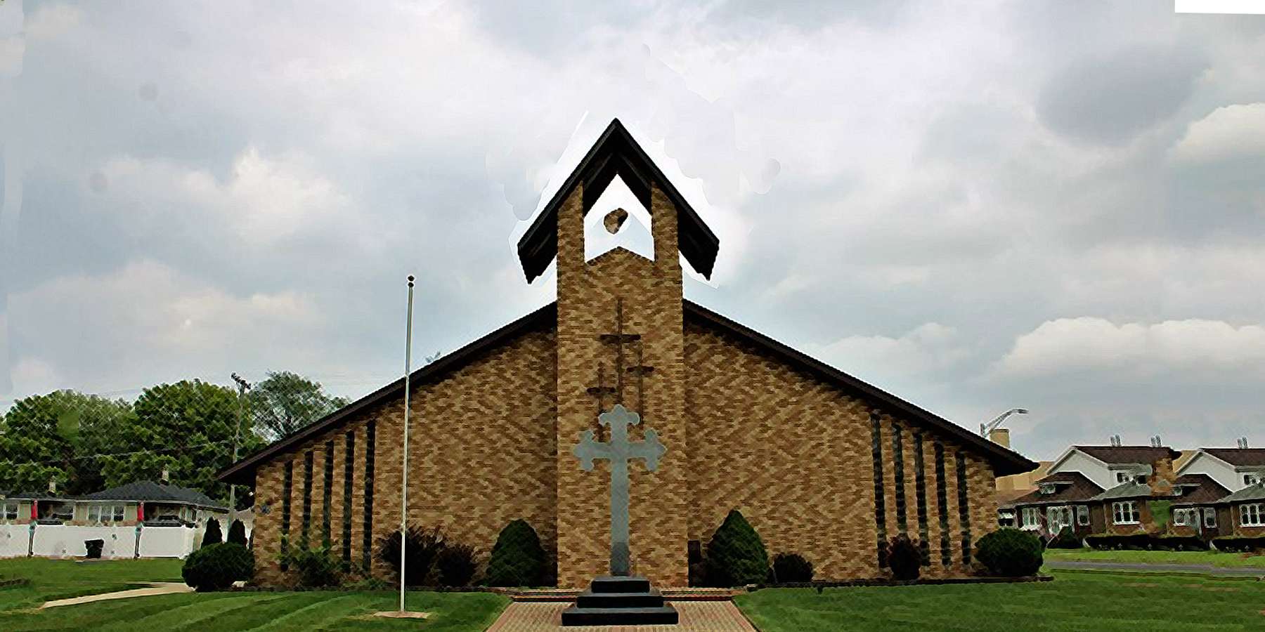 A Photo of Saint Gregorios Cathedral in Bellwood, Pennsylvania A Photo of Saint Gregorios Cathedral in Bellwood, Pennsylvania
