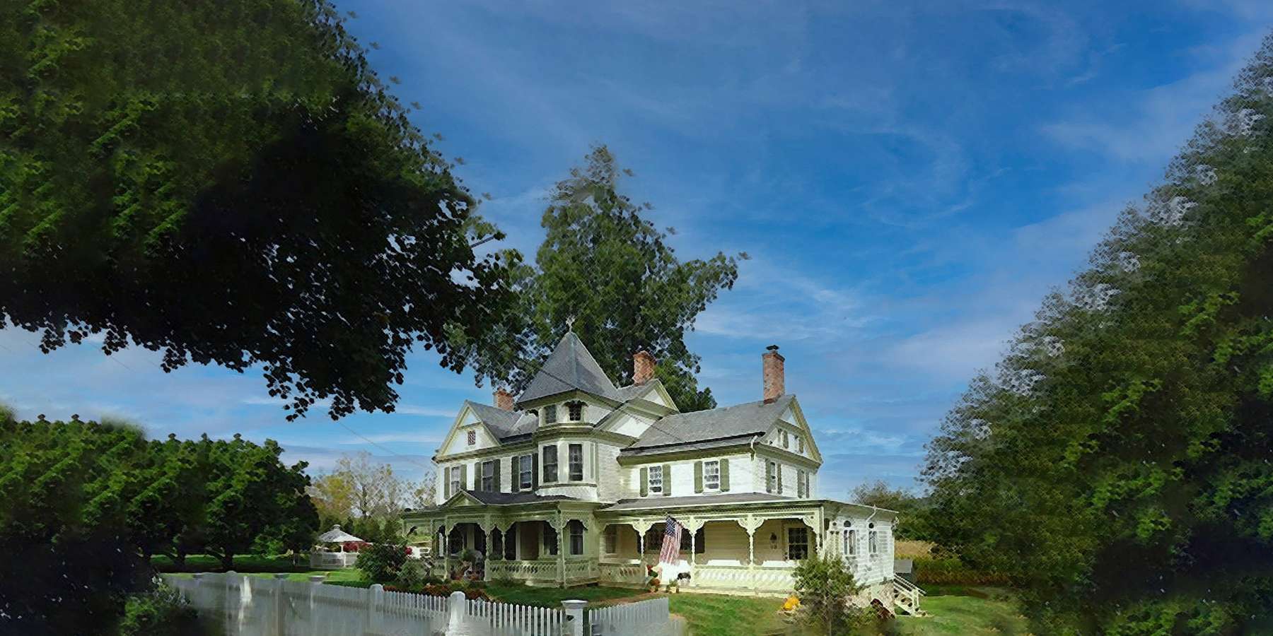 Photo of the green house in Oldwick, New Jersey Photo of the green house in Oldwick, New Jersey