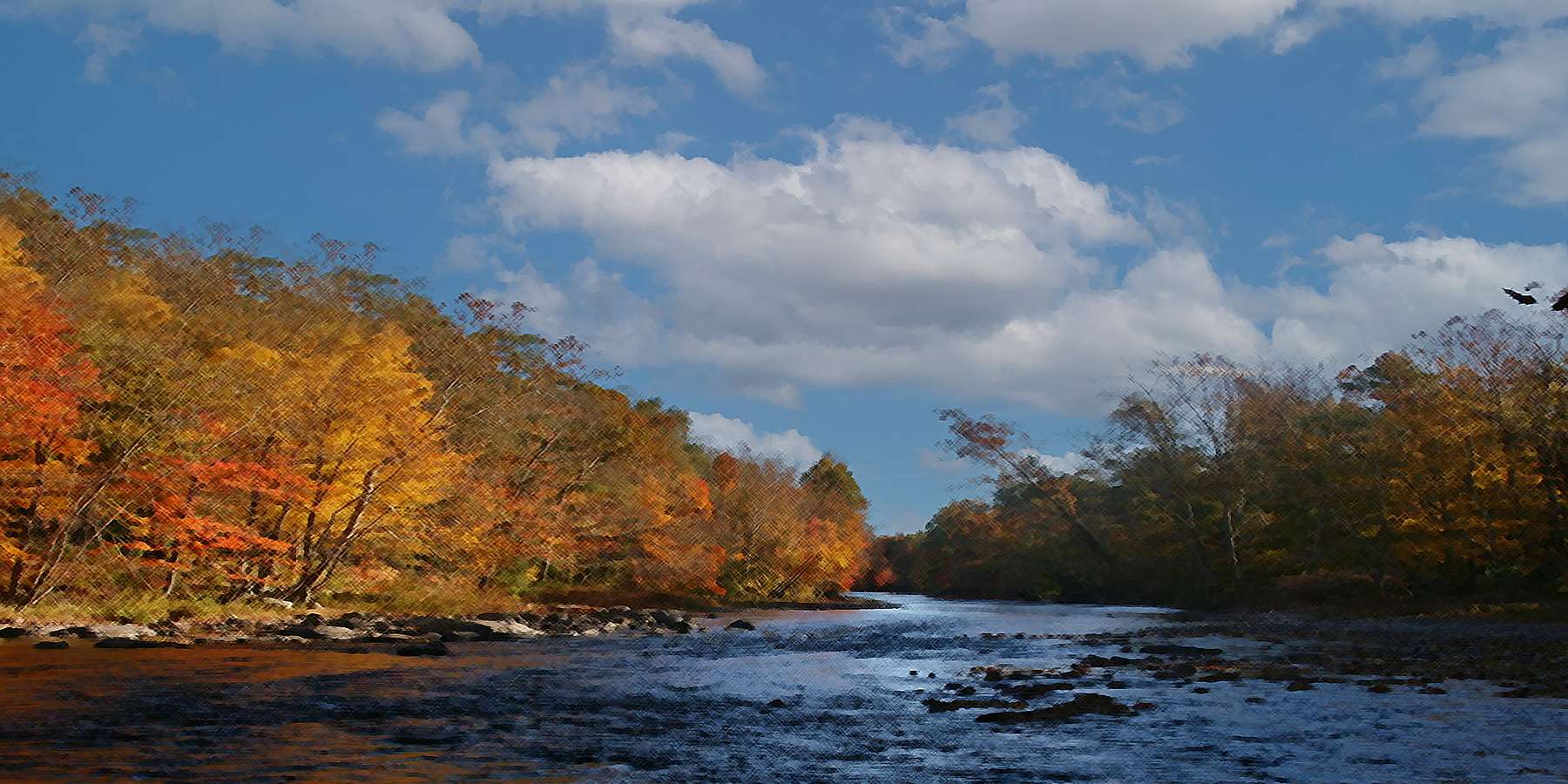 Photo of Dry Rocks On A River in Unionville, Connecticut Photo of Dry Rocks On A River in Unionville, Connecticut