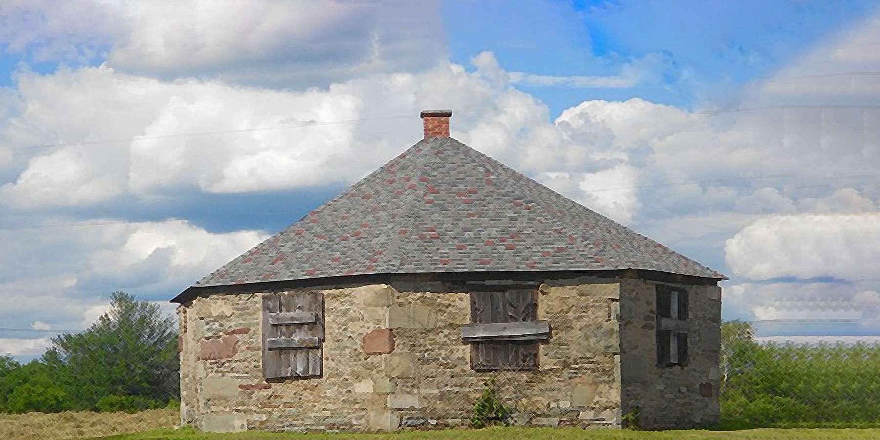 Photo of Octagonal School Wayne in South Canaan, Pennsylvania Photo of Octagonal School Wayne in South Canaan, Pennsylvania