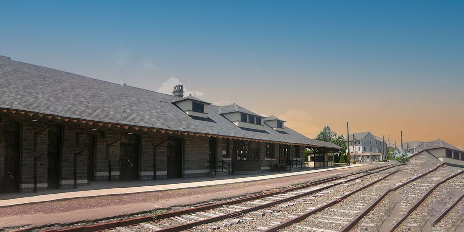 Photo of Quakertown Station in Quakertown, New Jersey Photo of Quakertown Station in Quakertown, New Jersey