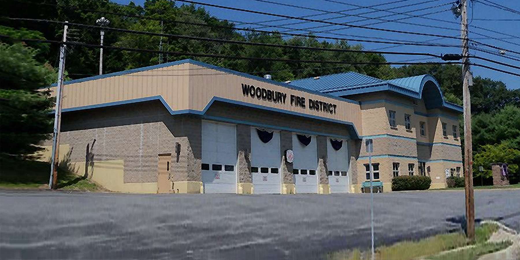 Photo of the Fire Station in Woodbury, New York Photo of the Fire Station in Woodbury, New York