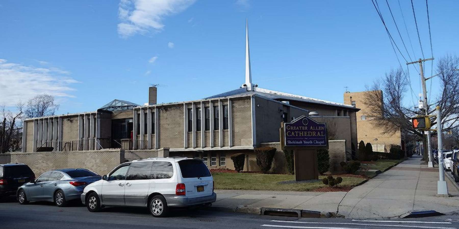Photo of the Greater Allen Cathedral in Merrick, New York Photo of the Greater Allen Cathedral in Merrick, New York