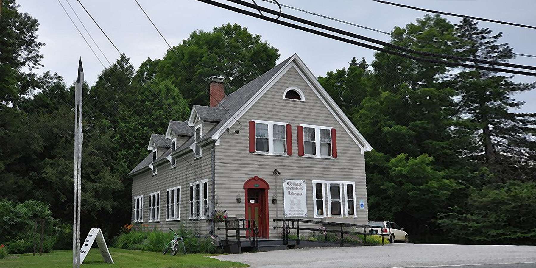 Photo of Cutler Memorial Library in Plainfield, Vermont Photo of Cutler Memorial Library in Plainfield, Vermont