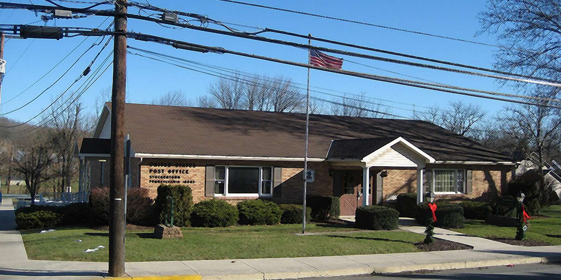 A photo of the Post Office in Stockertown, Pennsylvania A photo of the Post Office in Stockertown, Pennsylvania