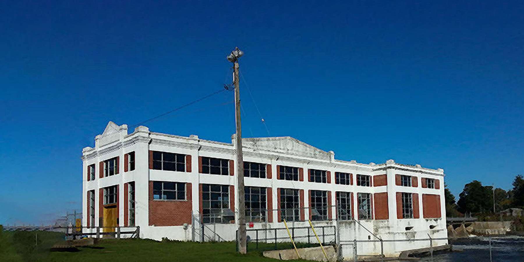 Photo of the pump house in Peterboro, New York Photo of the pump house in Peterboro, New York