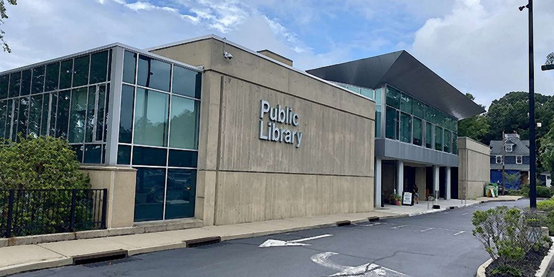 Photo of the Public Library in Port Washington, New York Photo of the Public Library in Port Washington, New York